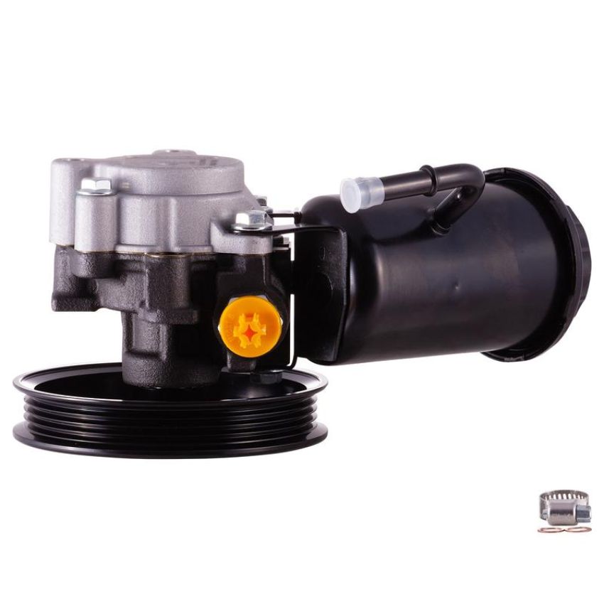 PWR STEER 60-5140PR New Power Steering Pump With Pulley and Reservoir
