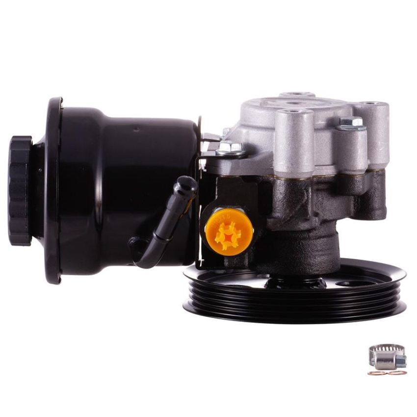 PWR STEER 60-5143PR New Power Steering Pump With Pulley and Reservoir
