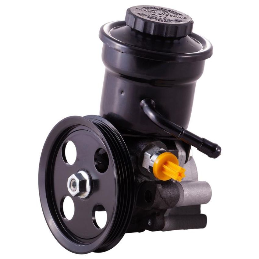 PWR STEER 60-5143PR New Power Steering Pump With Pulley and Reservoir