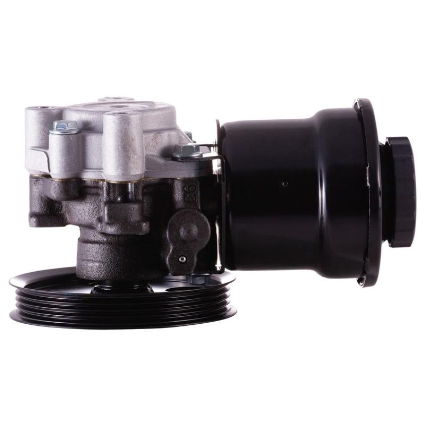 PWR STEER 60-5143PR New Power Steering Pump With Pulley and Reservoir