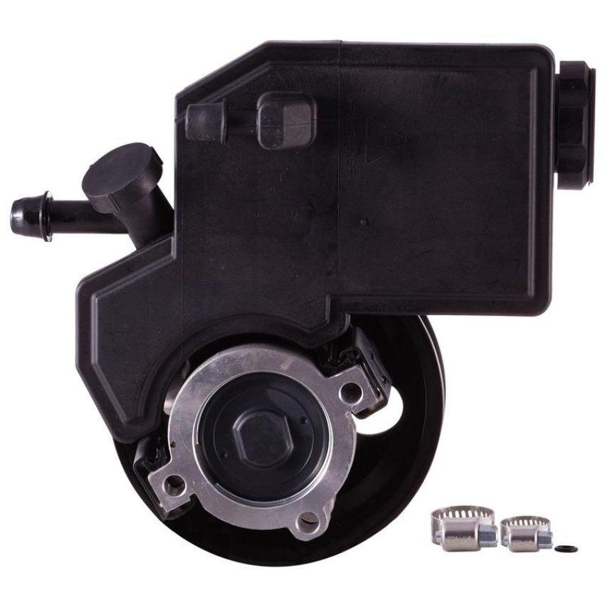 PWR STEER 60-5221PR New Power Steering Pump With Pulley and Reservoir