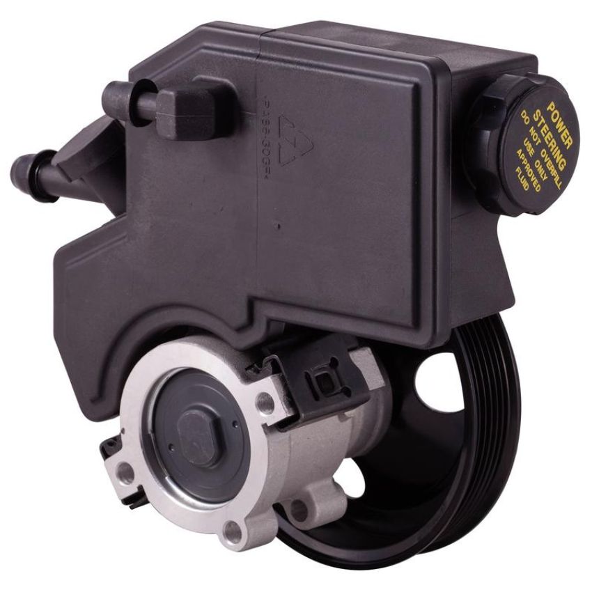 PWR STEER 60-5221PR New Power Steering Pump With Pulley and Reservoir