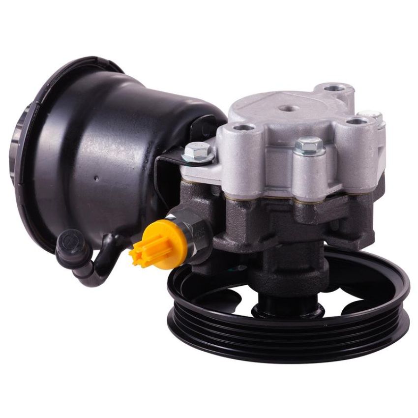 PWR STEER 60-5351PR New Power Steering Pump With Pulley and Reservoir