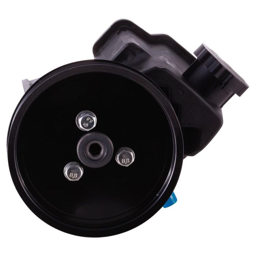 PWR STEER 60-5584PR New Power Steering Pump With Pulley and Reservoir