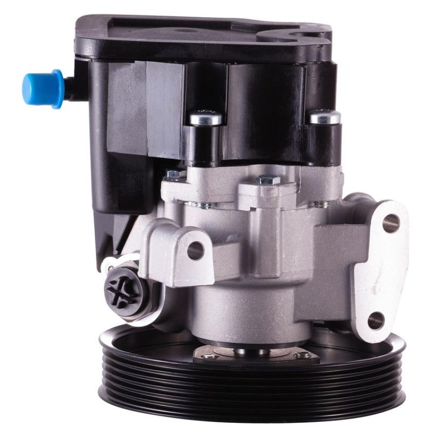 PWR STEER 60-5584PR New Power Steering Pump With Pulley and Reservoir