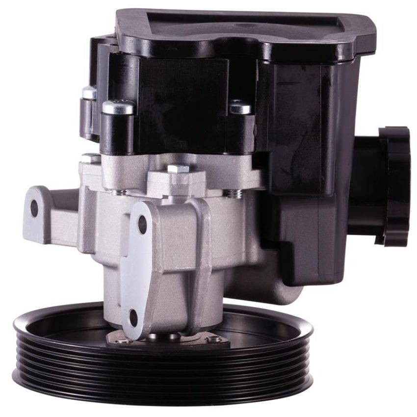 PWR STEER 60-5584PR New Power Steering Pump With Pulley and Reservoir