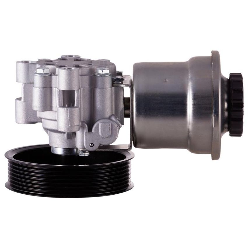 PWR STEER 60-5747PR New Power Steering Pump With Pulley and Reservoir