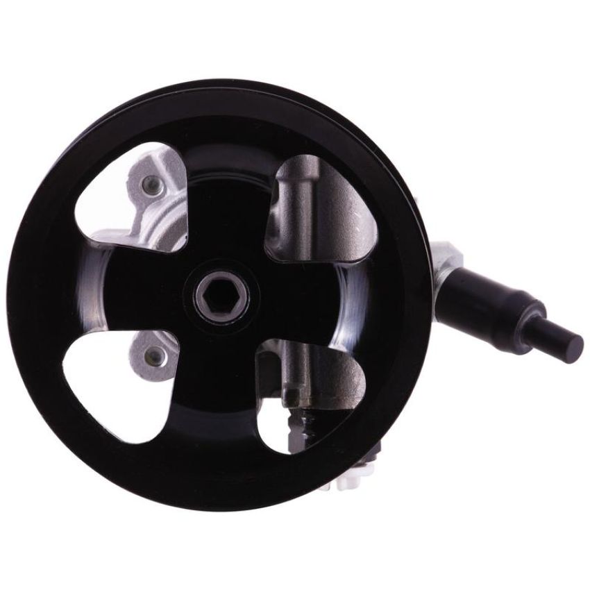 PWR STEER 60-6704P New Power Steering Pump With Pulley