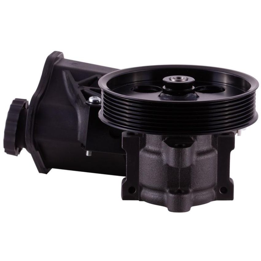PWR STEER 60-6707PR New Power Steering Pump With Pulley and Reservoir