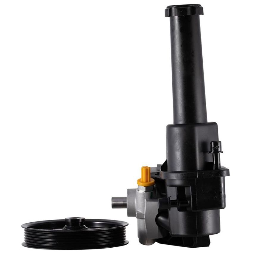 PWR STEER 60-6732PR New Power Steering Pump With Pulley and Reservoir