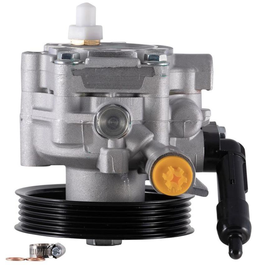 PWR STEER 60-6744P New Power Steering Pump With Pulley