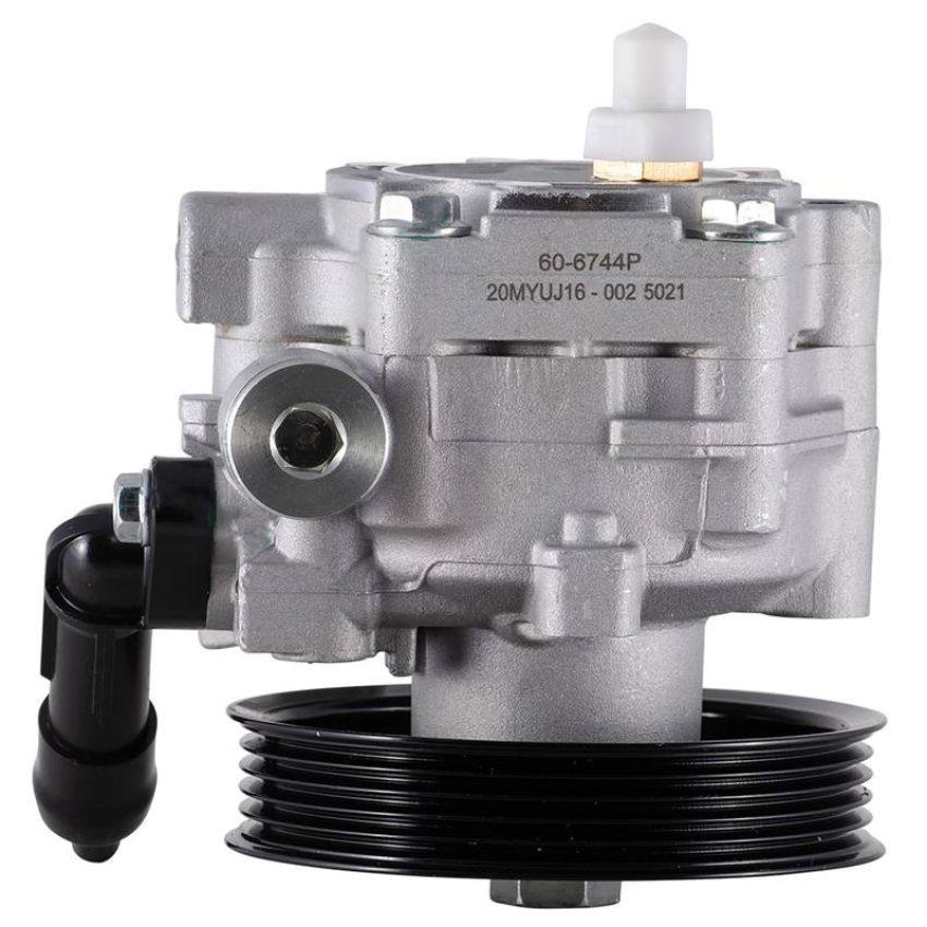 PWR STEER 60-6744P New Power Steering Pump With Pulley