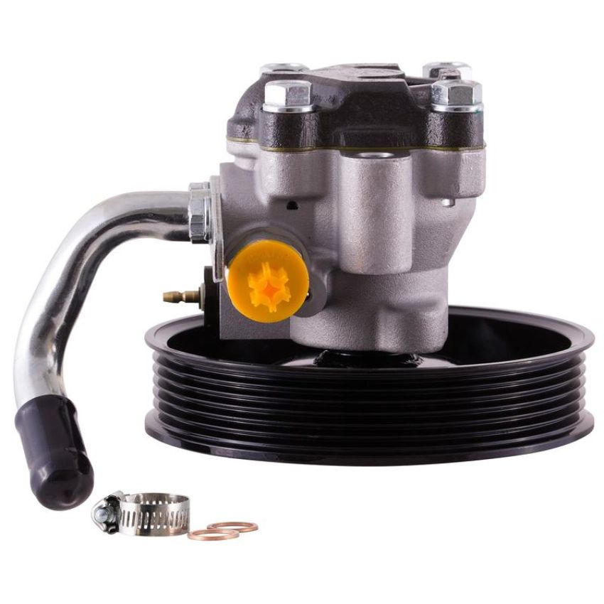 PWR STEER 60-6755P New Power Steering Pump With Pulley