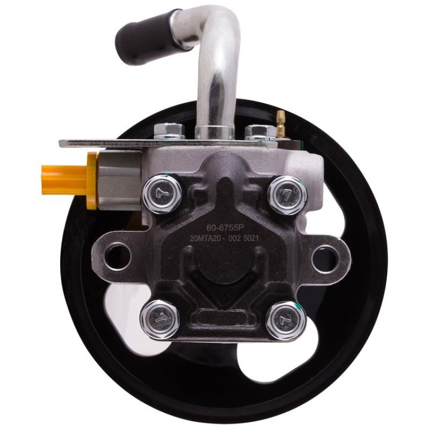 PWR STEER 60-6755P New Power Steering Pump With Pulley