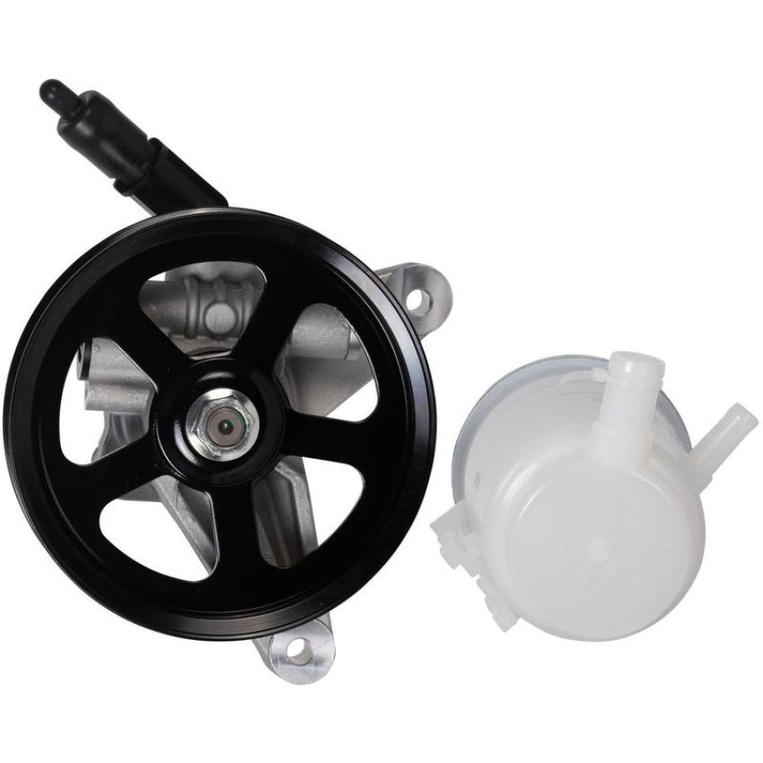 PWR STEER 70-5182PXR1 New Power Steering Pump With Pulley and Remote Reservoir