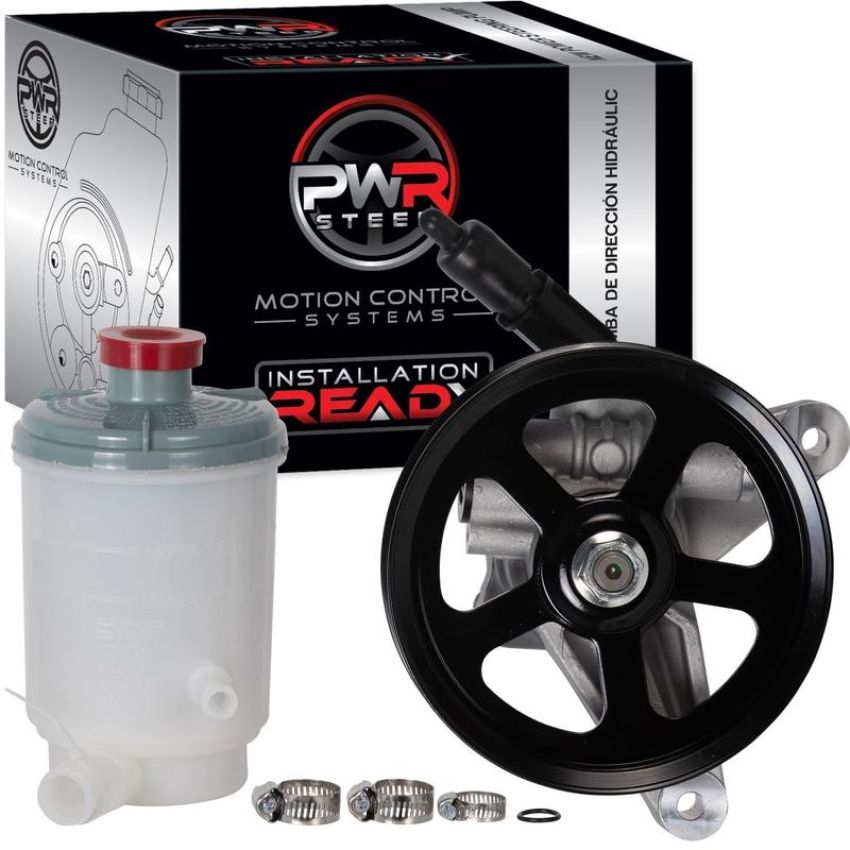 PWR STEER 70-5182PXR1 New Power Steering Pump With Pulley and Remote Reservoir