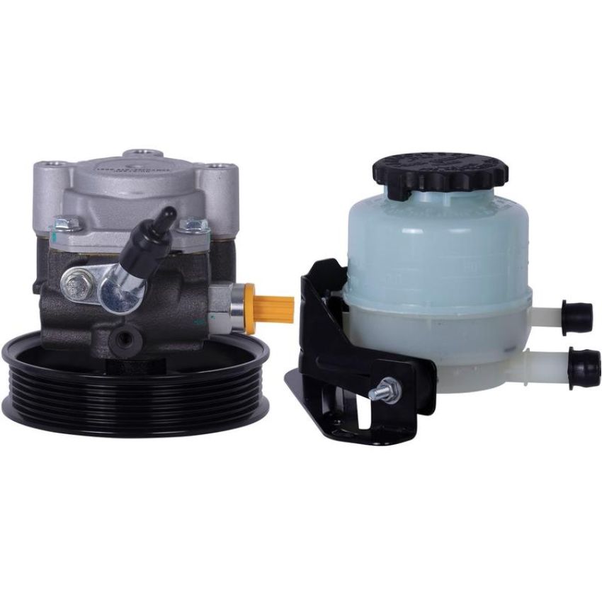 PWR STEER 70-6748PXR New Power Steering Pump With Pulley and Remote Reservoir