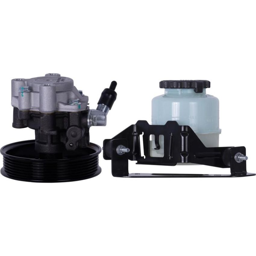 PWR STEER 70-6748PXR New Power Steering Pump With Pulley and Remote Reservoir