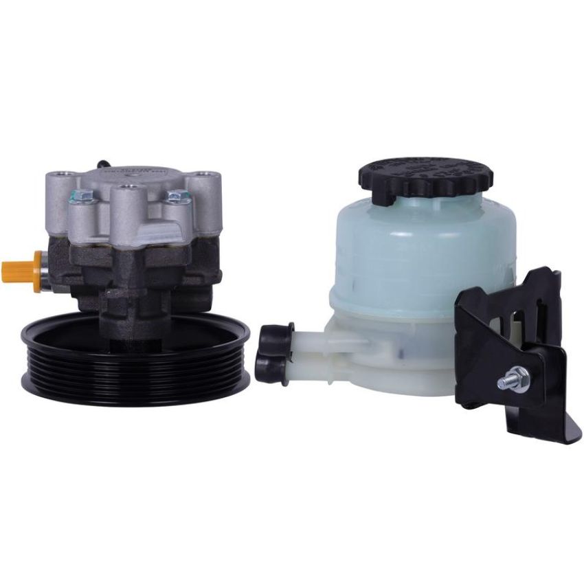 PWR STEER 70-6748PXR New Power Steering Pump With Pulley and Remote Reservoir