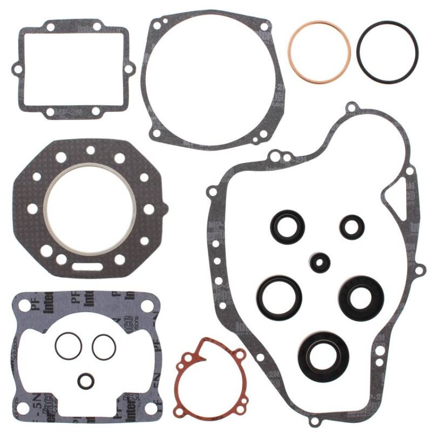 Vertex Pistons 811451 Vertex Gaskets 83-84 Kawasaki KX250 Complete Gasket Kit w/ Oil Seals