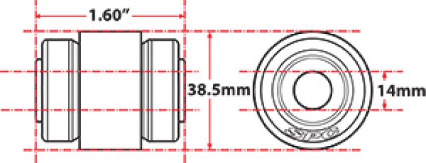 SPECIALTY PRODUCTS COMPANY 15617 X-AXIS SEALED FLEX JOINT