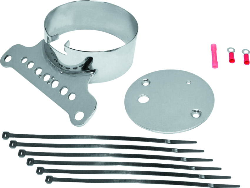 Bikers Choice 482823 95-05 XL FXR Chrome Single Gauge Mount Replaces H-D 67053-95