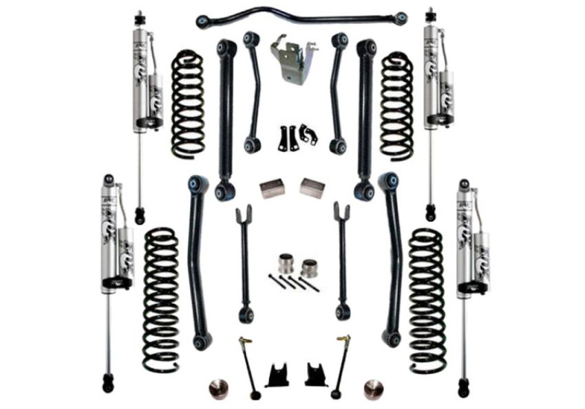 Superlift K997FX 07-18 Jeep Wrangler JK 4WD 4in Suspension Lift Kit w/ Fox 2.0 Res Shocks