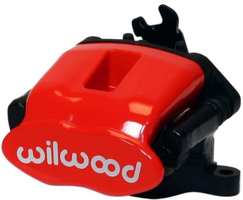 Wilwood 120-10113-RD Caliper-Combination Parking Brake-R/H-Red 41mm piston .81in Disc