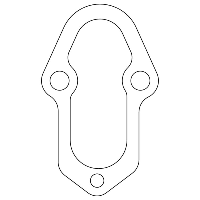 Cometic Gasket C15009-020 Cometic Chevrolet LB1/LB4/LU2 Gen-1 90 Degree V6 .020in Fiber Fuel Pump Mounting Gasket