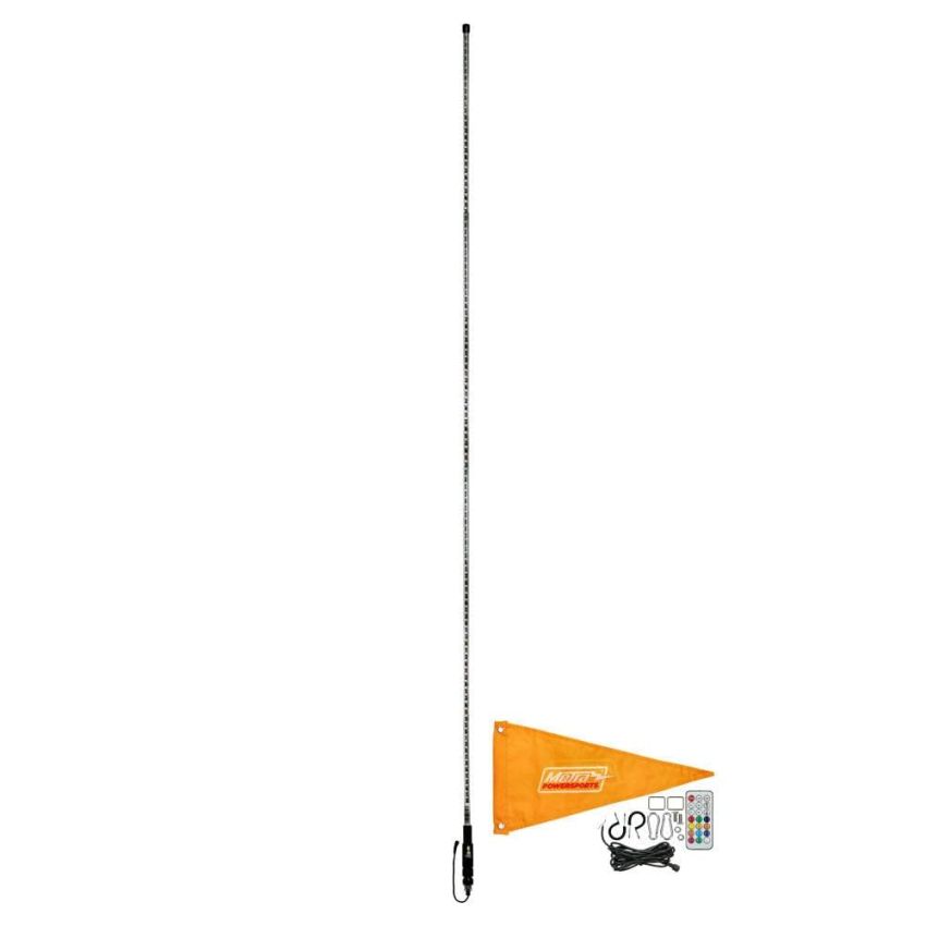 Metra MPS-CRGBWHIP6 Dancing RGB Whip Light - 6 ft Whip Antennas