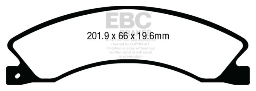 EBC Brakes ED93021 Truck/SUV Extra Duty Brake Pads