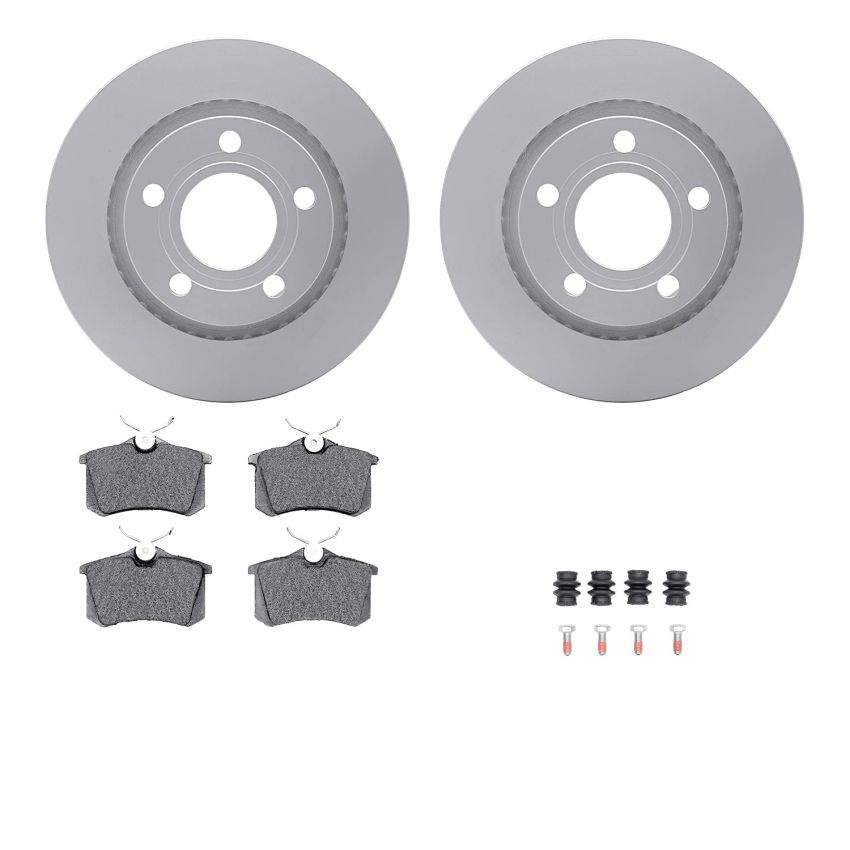 Dynamic Friction 4612-74015 Rotor Kit