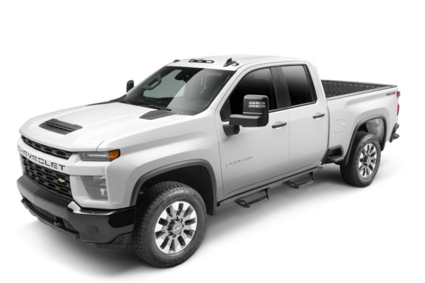 N-Fab PRC1971QC-TX Predator Pro 19-20 Chevy/GMC 1500 Double Cab - Cab Length - Tex. Black