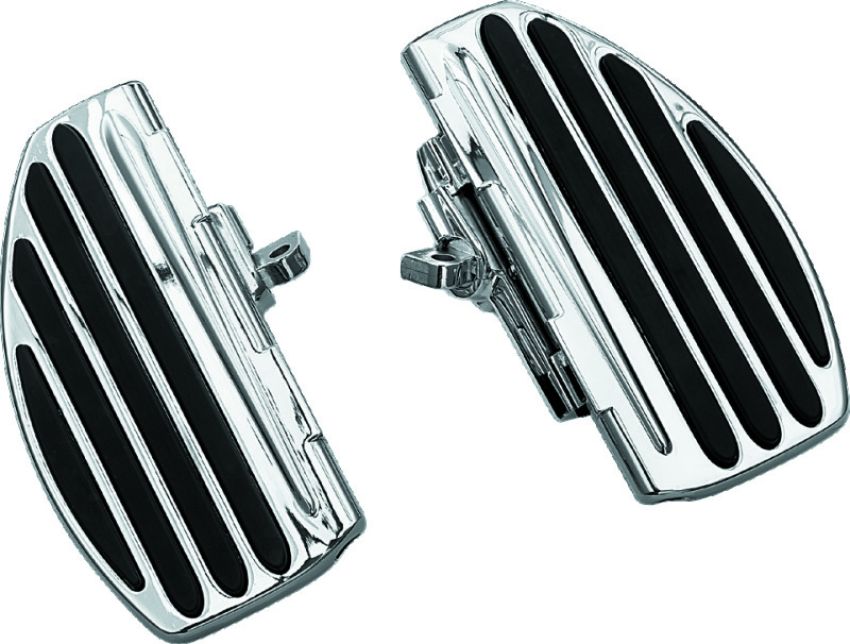 Kuryakyn 4455 ISO Passenger Boards Chrome
