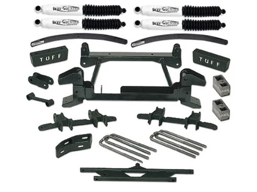 Tuff Country 16823KN 88-97 Chevy K2500/3500 4X4 (8 Lug) 6in Lift Kit (w/Cast Lwr Cntrl Arm SX8000)
