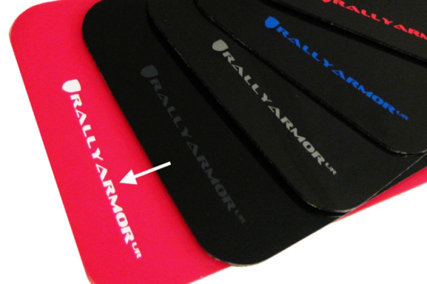Rally Armor MF24-UR-RD/WH Red Mud Flap/White Logo