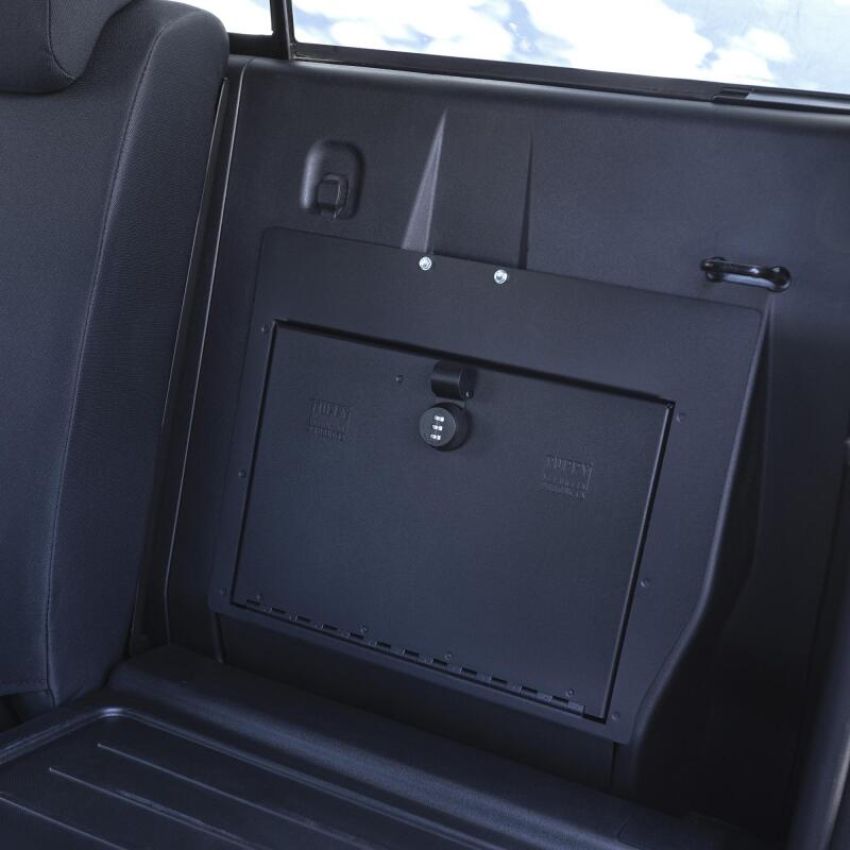 Tuffy Products 331-01-A Tuffy 05-23 Toyota Tacoma Behind Seat Cubby Cover W/ Combo Lock