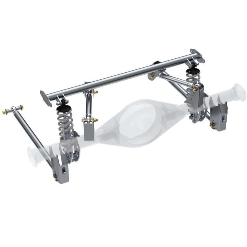 QA1 R173-170 HD Pro Rear Triangulated 4-Link Kit - Front Mount Single Adj Coilovers