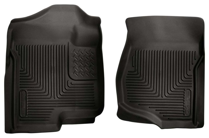 HUSKY LINERS HSK53101 GM X-Act Contour Floor Liners Front Black