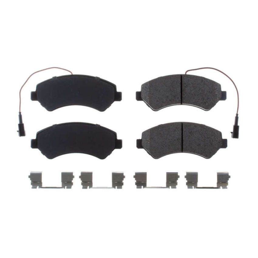 PowerStop 17-1540A PowerStop - Z17 Low-Dust Ceramic Brake Pads with Hardware