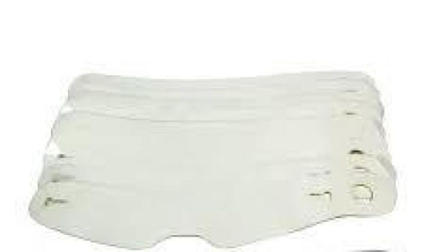 Racequip 203218 VESTA Tearoff Clear 2 Mil 20 Pack