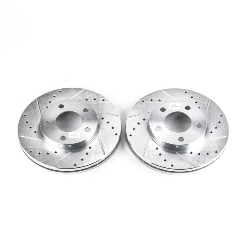 PowerStop AR8141XPR PowerStop Evolution Performance Drilled, Slotted & Plated Brake Rotor Pair