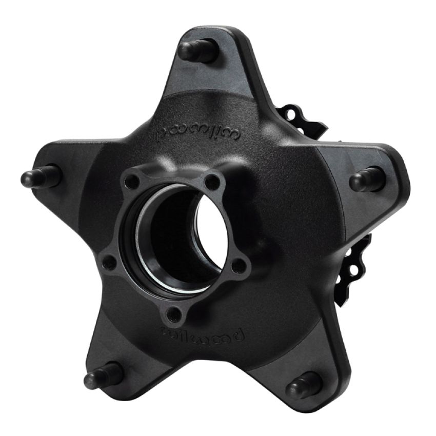 Wilwood 270-12111D Hub-Starlite 55XD Rear w/Rotor Plate - STD Offset 5/8 Drilled Studs