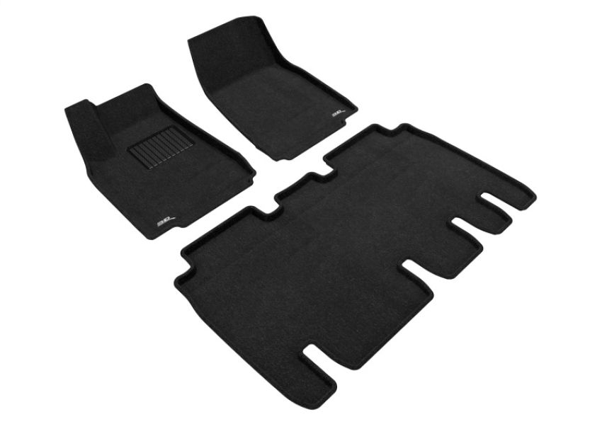 3D MAXpider L1TL01104709 16-21 Tesla Model X 5-Seats Elegant Black R1 R2