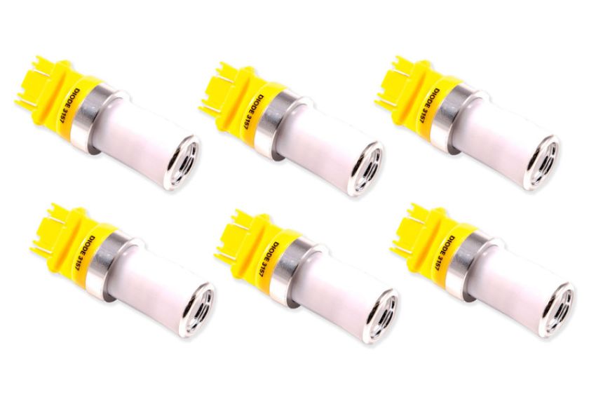 Diode Dynamics DD0055H 3157 LED Bulb HP48 LED - Amber Set of 6
