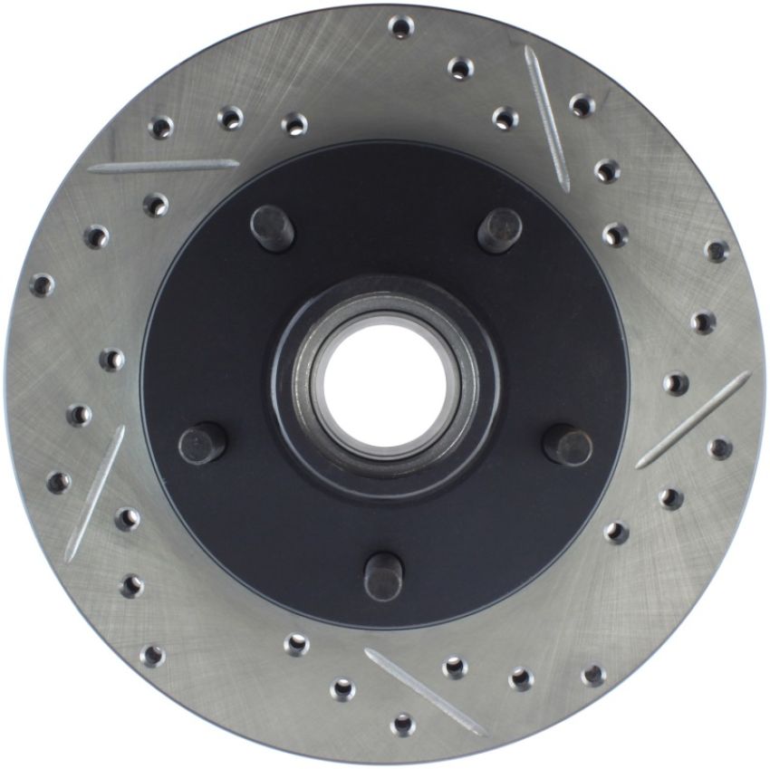 Stoptech 127.62013L Slotted & Drilled Sport Brake Rotor