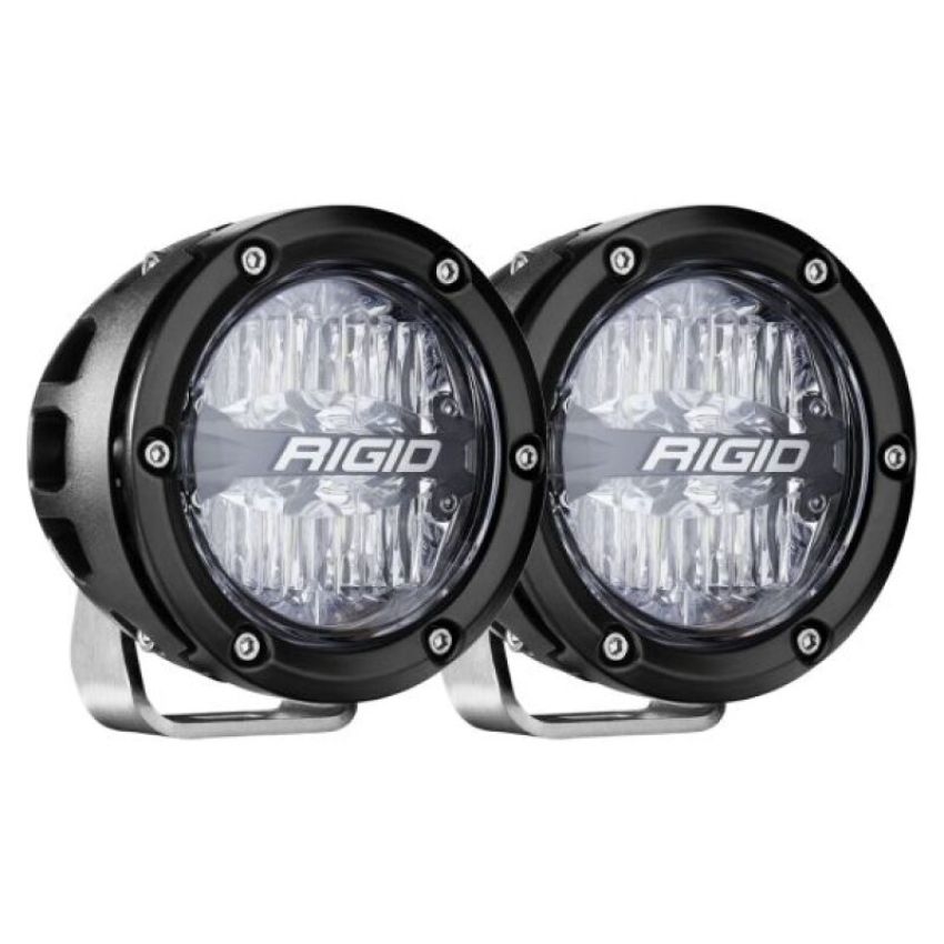 Rigid Industries 36401 360-Series 4in LED Off-Road Drive Beam - RGBW (Pair)