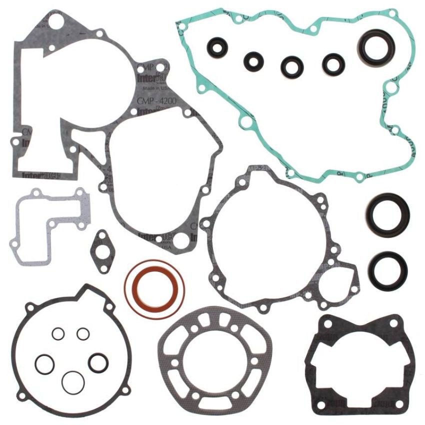 Vertex Pistons 811303 Vertex Gaskets 93-97 KTM EXC 125 Complete Gasket Kit w/ Oil Seals
