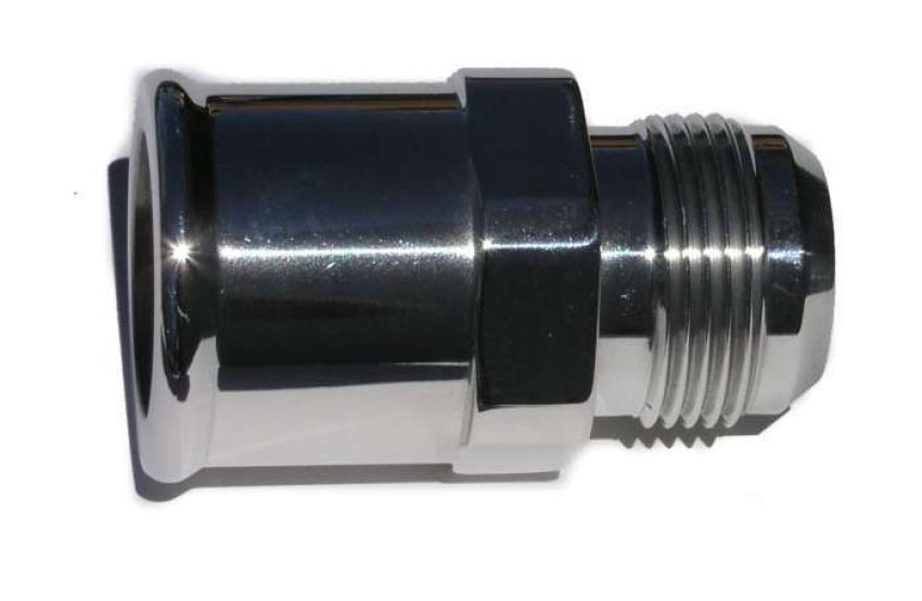 MEZIERE MEZWA16150U -16an Male to 1-1/2 Hose Adapter - Polished