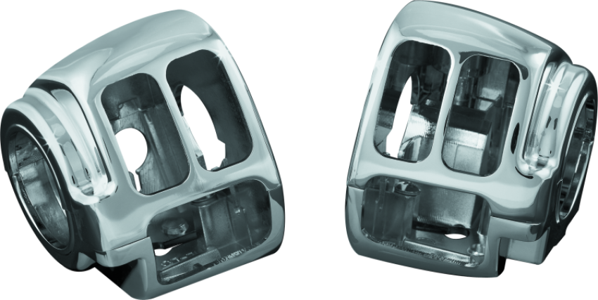Kuryakyn 1747 Switch Housings Chrome